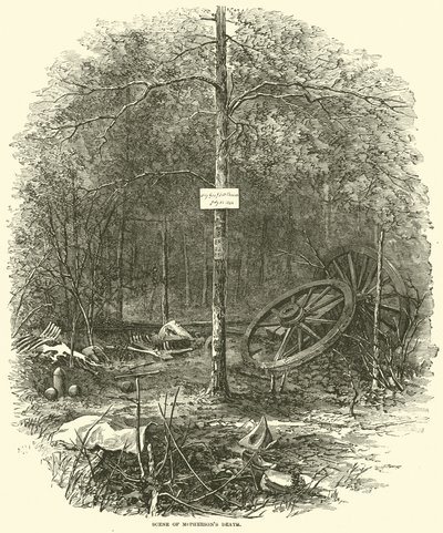Ort von McPhersons Tod, Juli 1864 von American School