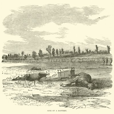 Standort einer Batterie, September 1862 von American School
