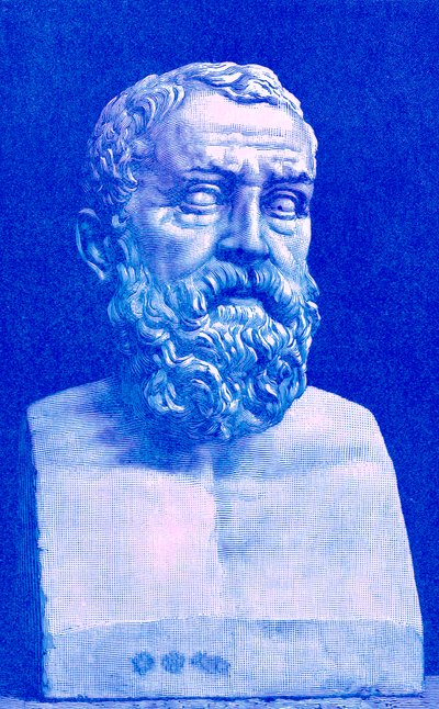 Solon, Illustration aus Geschichte Griechenlands von Victor Duruy, veröffentlicht 1890 von American School