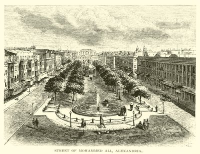 Straße von Mohammed Ali, Alexandria von American School