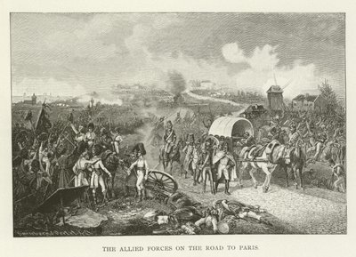 Die Alliierten auf dem Weg nach Paris von American School
