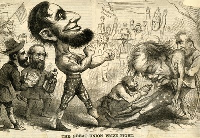 Der große Union-Preis-Kampf, 1861 von American School