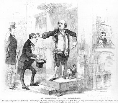 Die Undankbarkeit der Republikaner, ca. 1860 von American School