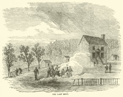 Der letzte Schuss, April 1865 von American School