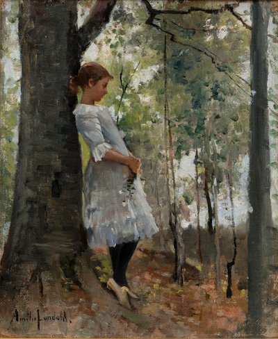 Mädchen im Blätterwald von Amélie Lundahl