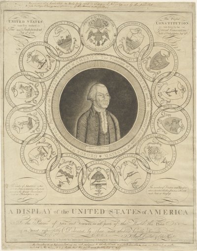 Eine Darstellung der Vereinigten Staaten von Amerika von Amos Doolittle