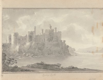 Ansichten in England, Schottland und Wales: Conway Castle von Amos Green