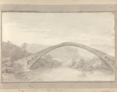 Ansichten in England, Schottland und Wales: Pont Y Pridd im Tal von Taff oder Glamorgan von Amos Green