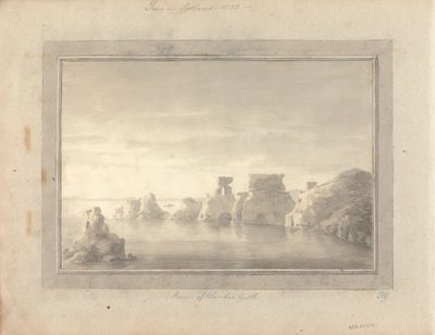 Ruinen von Dunbar Castle von Amos Green