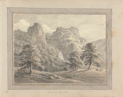 Ansichten in England, Schottland und Wales: Tour in Schottland; Lowdoor Cascade von Amos Green