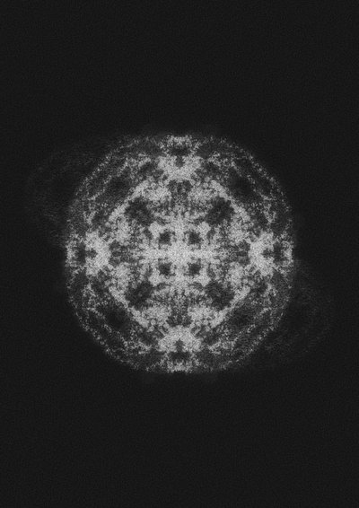 Leuchtende Abstrakte Kugel von Amy Louise Baker