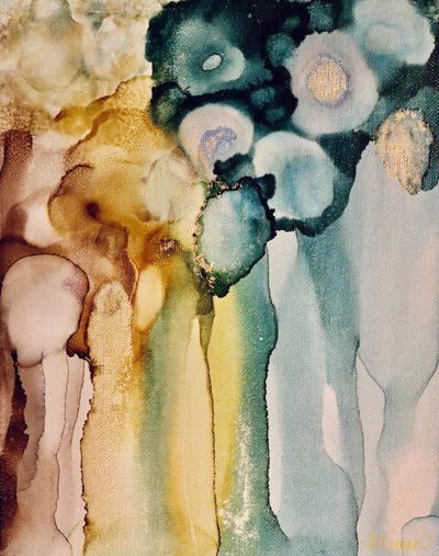 Goldener Türkistraum von Amy Tieman