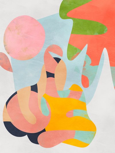 Pastell Ausschnitt von Ana Rut Bre