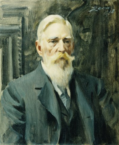 Porträt von Carl Axel Soderlund, 1918 von Anders Leonard Zorn