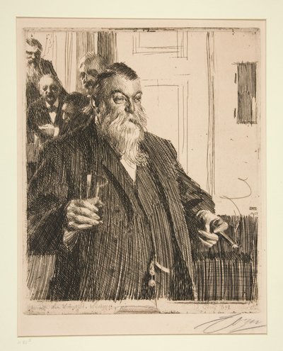 Ein Toast II von Anders Zorn