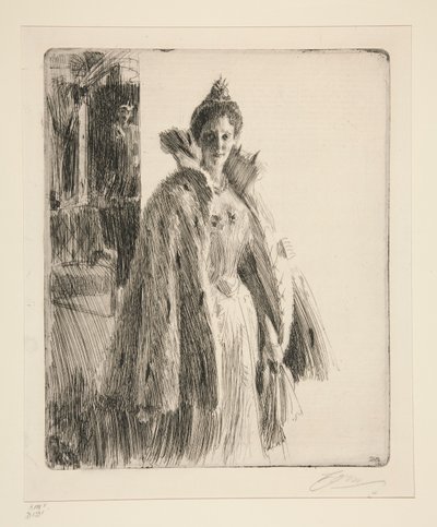 Ihre Königliche Hoheit Prinzessin Ingeborg von Schweden II von Anders Leonard Zorn