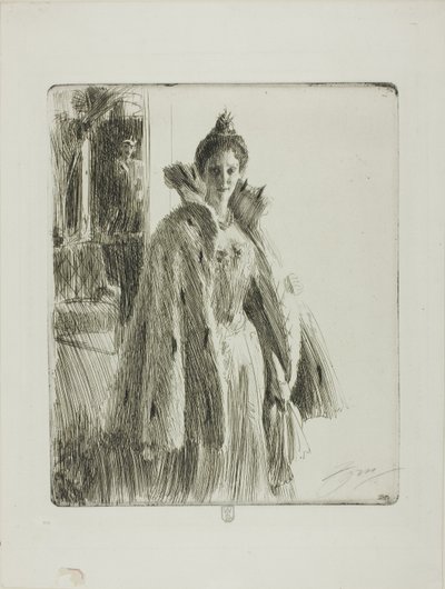 Ihre Königliche Hoheit Prinzessin Ingeborg von Schweden II von Anders Leonard Zorn