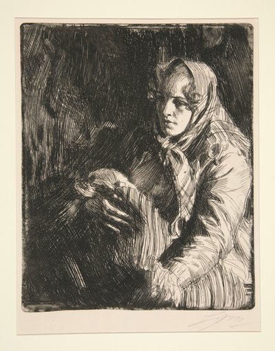 Madonna von Anders Zorn