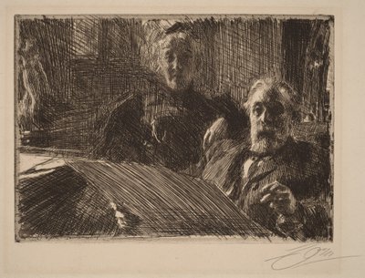 Herr und Frau Furstenburg von Anders Zorn