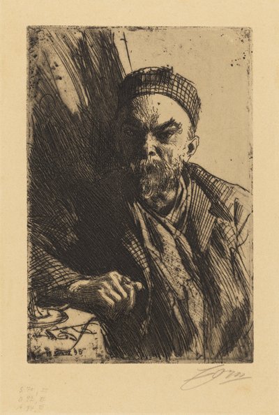Paul Verlaine II von Anders Zorn