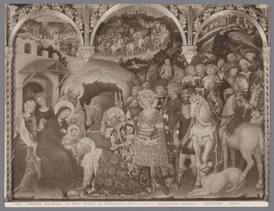Anbetung der Weisen (Gentile da Fabriano) von Anderson (firma)