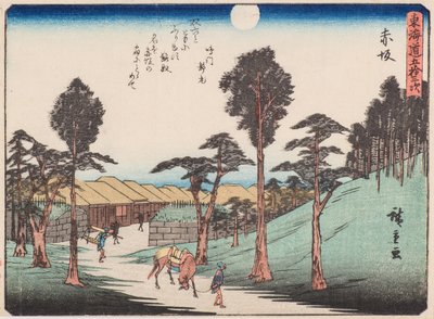 Akasaka von Ando or Utagawa Hiroshige