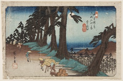 Nr. 26, Mochizuki (Farbholzschnitt) von Ando or Utagawa Hiroshige