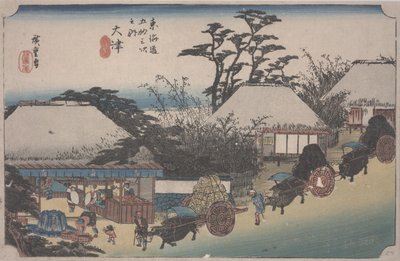 Otsu von Ando or Utagawa Hiroshige