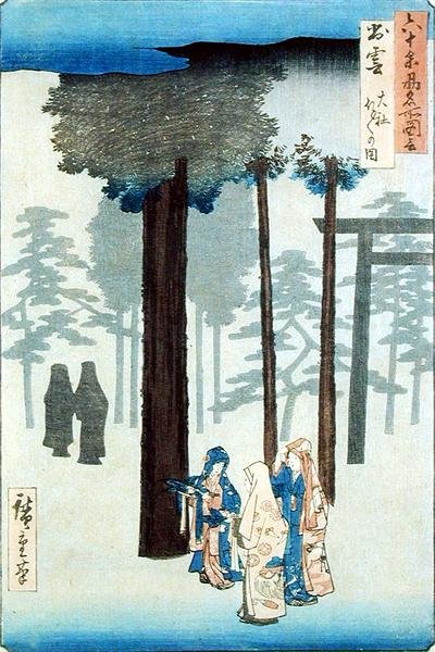 Taisha, Provinz Izumo von Ando or Utagawa Hiroshige