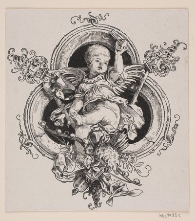 Titelblatt und Vignette zu einer Ausgabe von "Faust", München 1884 von André Bork
