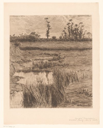 Landschaft in der Bretagne von André Dauchez