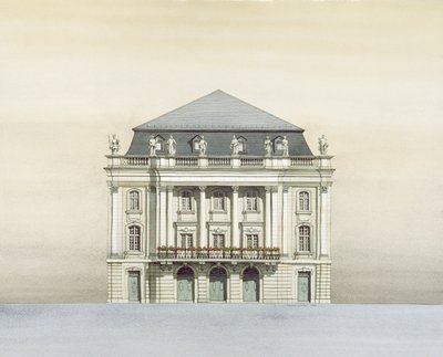 Markgräfliches Opernhaus, Bayreuth, Deutschland von Andras Kaldor
