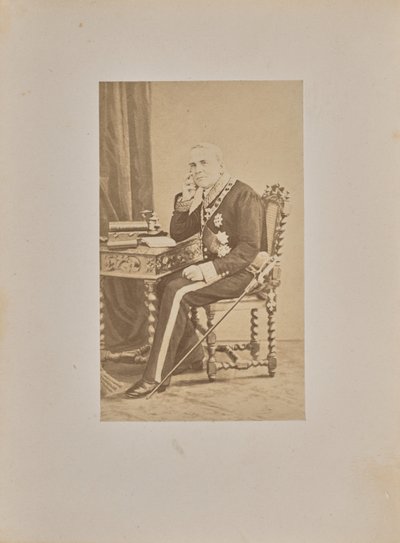 Seine Exzellenz Graf Louis Cibrario von Andre Adolphe Eugene Disderi