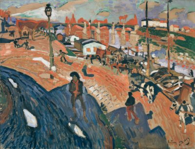 Die Brücke bei Le Pecq von Andre Derain
