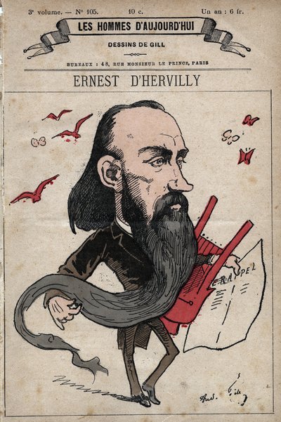 Karikatur von Ernest d