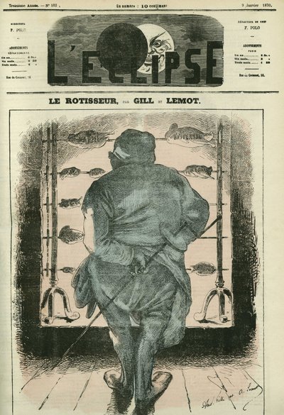 Das „universelle“ oder „Rückruf“ soll auf das Geflügel geschrieben werden. Titelblatt in „L
