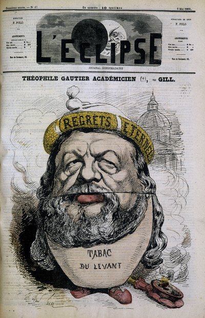Théophile Gautier - von Gill, in „L