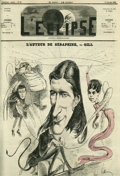 Victorien Sardou (1831-1908), französischer Dramatiker von Andre Gill