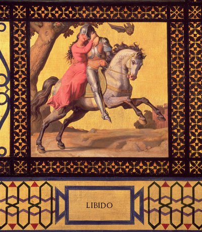 Gut und Böse: Libido, Detail von Andre Jacques Victor Orsel