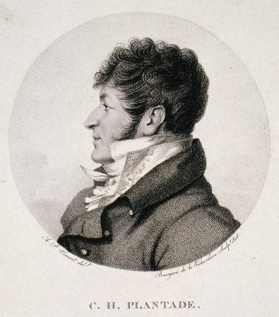 Porträt von Charles-Henri Plantade (1764-1839) (Gravur) von Andre Paul (after) Vincent