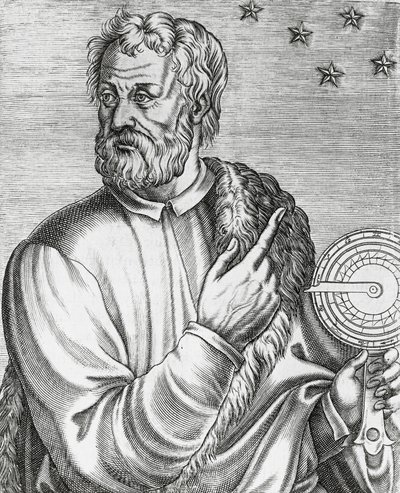 Porträt von Christoph Kolumbus von Andre Thevet