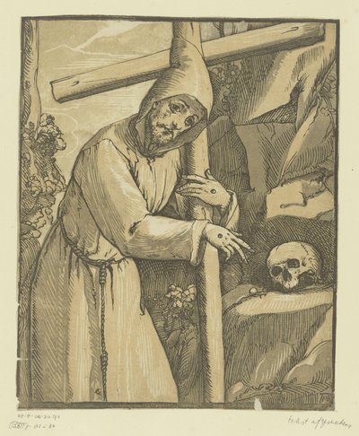 Heiliger Franziskus von Assisi von Andrea Andreani