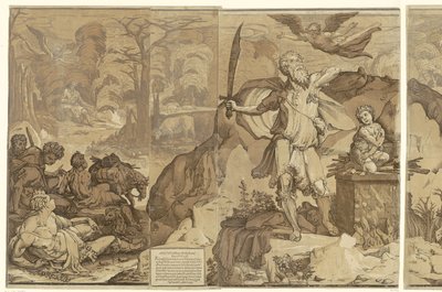 Opferung Isaaks von Andrea Andreani
