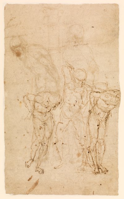 Studien für Christus an der Säule, ca. 1460-65 von Andrea Mantegna