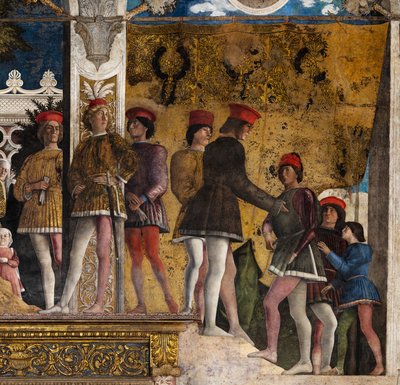 Die Brautkammer oder Camera Picta, ca. 1465-74 von Andrea Mantegna