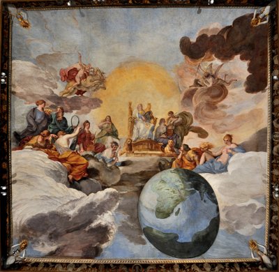 Der Triumph der göttlichen Weisheit, 1629-1631 von Andrea Sacchi