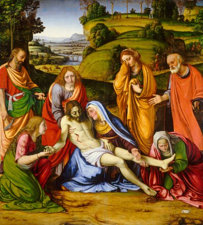 Klage, um 1505-1507 von Andrea Solario