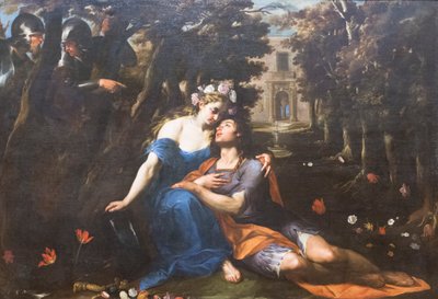 Rinaldo und Armida von Andrea Vaccaro