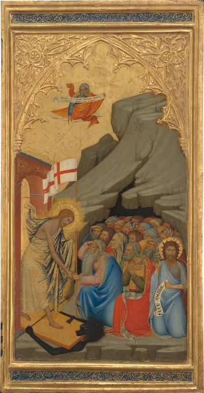 Der Abstieg in den Limbus, ca. 1380 von Andrea Vanni