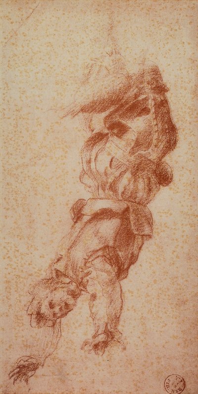 Männliche Figur von Andrea del Sarto